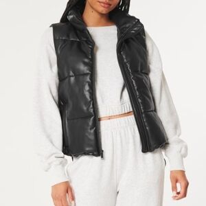 Kensie Girl Black Puffer Vest